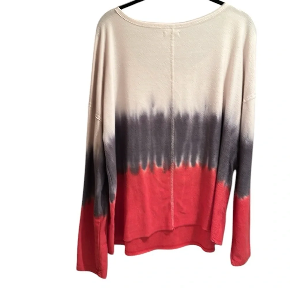 Maurices women’s red, white, and blue long sleeved shirt size XL